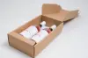 7-1/4L x 3-1/2W x 13-3/8H, Italian Wine Boxes, Natural Kraft
