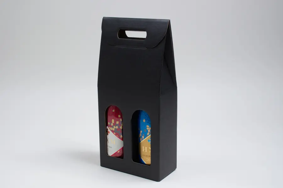 3-1/2W x 7L x 15-3/4H, Seta Italian Colored Olive Oil & Vinegar Carriers, Nero Black