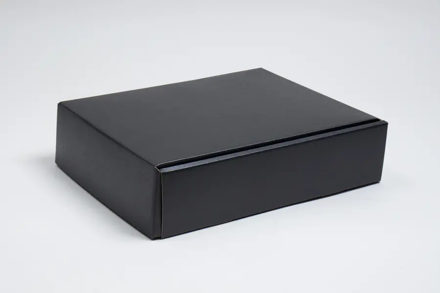 11L x 3-1/2W x 13-3/8H, Italian Wine Boxes, Nero Black