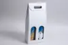 7L x 3-1/2W x 15H, Jar Gift Boxes Carriers, White