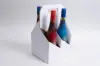 7L x 7W x 13-3/4H, Jar Gift Boxes Carriers, White