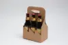 5-1/8W x 7-5/8L x 11-3/8H, Beer Bottle Carrier, Kraft