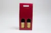 7 X 3-1/2 X 15 WIND BOTTLE CARRIER DARK RED PEBBLE 2 BOT