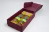 7-1/8 X 3-1/2 X 13 BOTTLE BOX  BORDEAU X  RIBBED 2 BOT W/INSERTS
