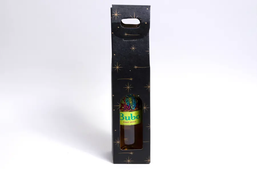 3-1/2L x 3-1/2W x 15H, Italian Wine Boxes, Constellation