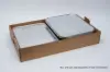13-1/2W x 22L x 4H, Catering Trays and Lids, Kraft