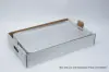 13-1/2W x 22L x 4H, Catering Trays and Lids, Kraft/White
