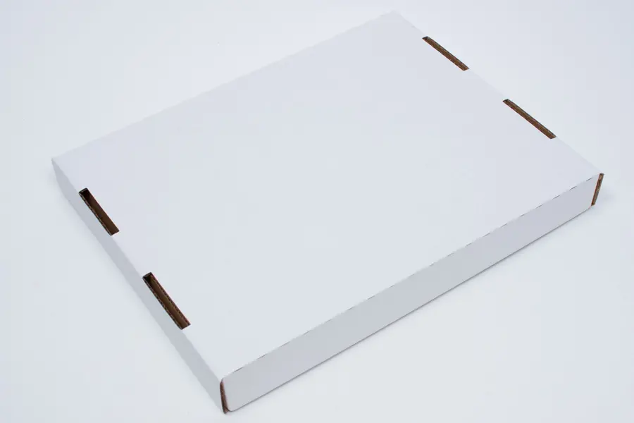 11-1/2W x 14-3/8L x 1-1/2H, Catering Trays and Lids, Kraft/White