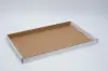 14W x 22-7/8L x 1-1/2H, Catering Trays and Lids, Kraft/White
