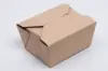 4-3/8L X 3-1/2W X 2-1/2H, (#1) FOLDING FOOD TAKE-OUT BOXES, KRAFT