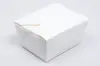 4-3/8L X 3-1/2W X 2-1/2H, (#1) FOLDING FOOD TAKE-OUT BOXES, WHITE