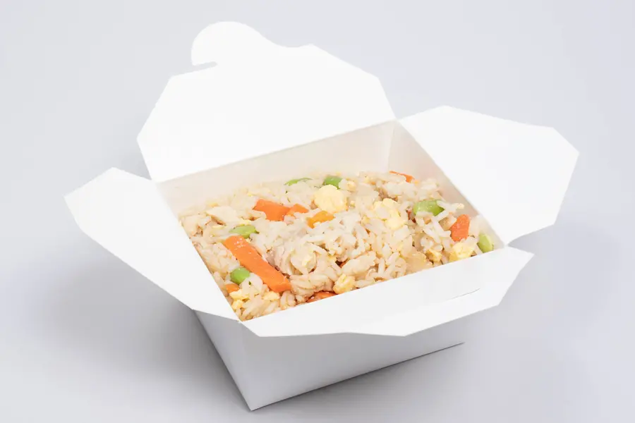 4-3/8L X 3-1/2W X 2-1/2H, (#1) FOLDING FOOD TAKE-OUT BOXES, WHITE