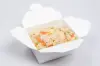 4-3/8L X 3-1/2W X 2-1/2H, (#1) FOLDING FOOD TAKE-OUT BOXES, WHITE