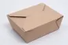 7-3/4L X 5-1/2W X 2-1/2H, (#3) FOLDING FOOD TAKE-OUT BOXES, KRAFT