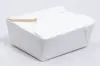 7-3/4L X 5-1/2W X 3-1/2H, (#4) FOLDING FOOD TAKE-OUT BOXES, WHITE
