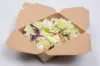 6L X 4-3/4W X 2-1/2H, (#8) FOLDING FOOD TAKE-OUT BOXES, BLACK GLOSS
