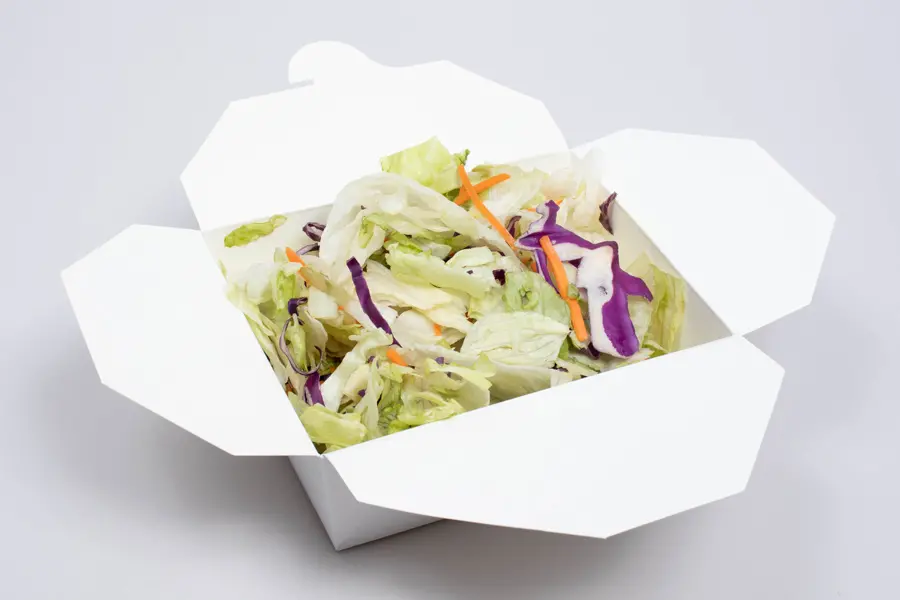 6L X 4-3/4W X 2-1/2H, (#8) FOLDING FOOD TAKE-OUT BOXES, WHITE