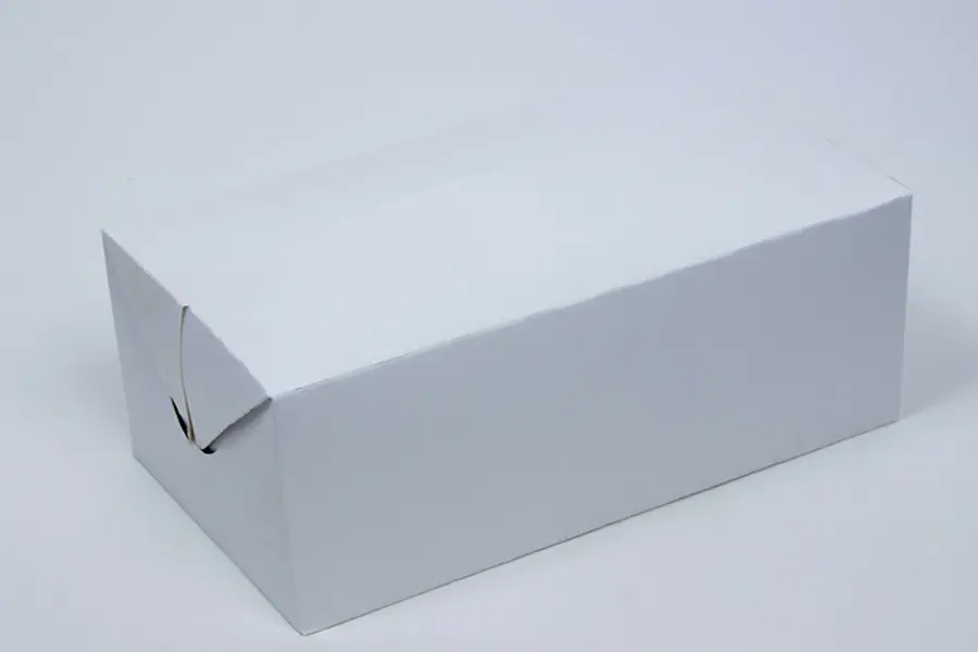 8-7/8L x 4-7/8W x 3H, To Go Deli Boxes with Fast Top Flap Closure, White