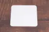 4-Inch, Square Pulpboard Drink Coasters, 35 Pt, Off-White