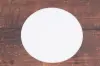 4-Inch, Round Pulpboard Drink Coasters, 35 Pt, Off-White