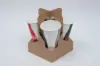 7L x 7W x 9-1/4H, 4 Drink Cup Carrier, 32oz Jumbo Expandable, Natural Kraft
