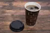 16 Ounce, Red Brick Insulated Ripple Paper Cups