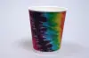 8 Ounce, Tie Dye Insulated Ripple Paper Cups