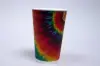 12 Ounce, Tie Dye Insulated Ripple Paper Cups
