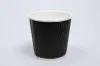 4 Ounce, Black Insulated Ripple Paper Cups