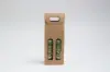 2-1/4W x 4-1/4L x 12H, Italian Smooth Kraft Olive Oil & Vinegar Carriers, Smooth Kraft