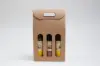 2-1/2W x 7-7/8L x 13-1/4H, Italian Smooth Kraft Olive Oil & Vinegar Carriers, Smooth Kraft