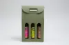 2-1/2W x 7-7/8L x 13-1/4H, Seta Italian Colored Olive Oil & Vinegar Carriers, Sage Groove