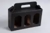 9-3/16L x 3-1/8W x 4-11/16H, Jar Gift Boxes Carriers, Black