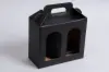 6-5/8L x 3-1/8W x 5-7/8H, Jar Gift Boxes Carriers, Black