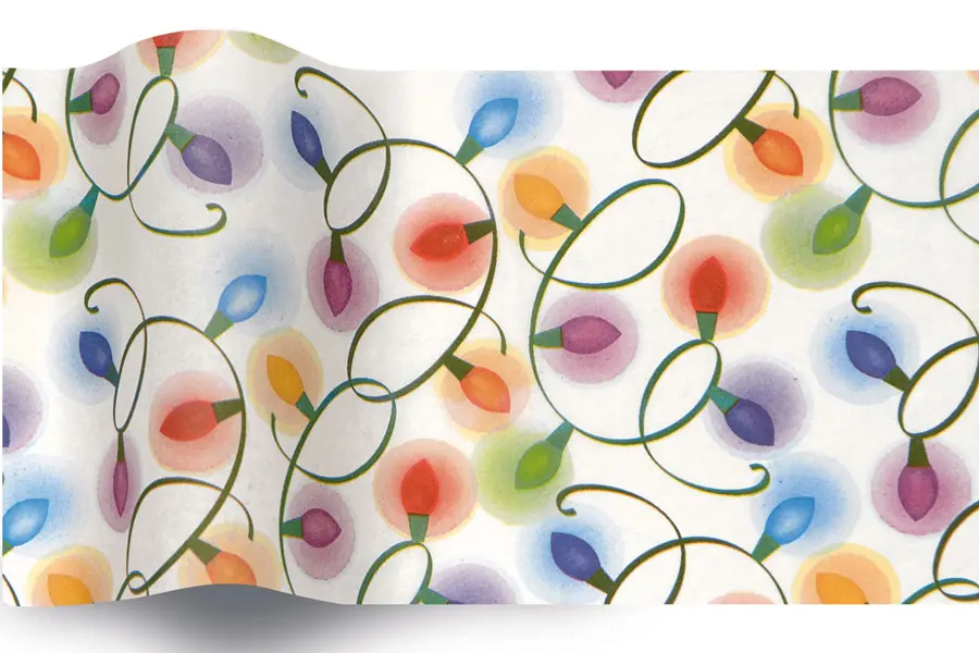 20W x 30L, Christmas and Valentines Style Tissue, Tree Lights
