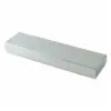 2L x 8W x 7/8H, 2-Piece Set-Up Jewelry Boxes w/Fiber Insert, Silver Linen