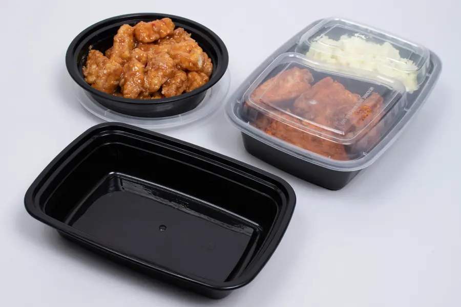 Plastic Food Take-out Boxes
