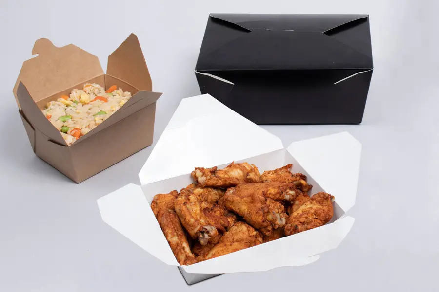 Folding Food Take-out Boxes