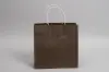 10W x 5D x 10H, Midtown Matte Colored Upscale Turn Top J Handle Bags, Coco Brown