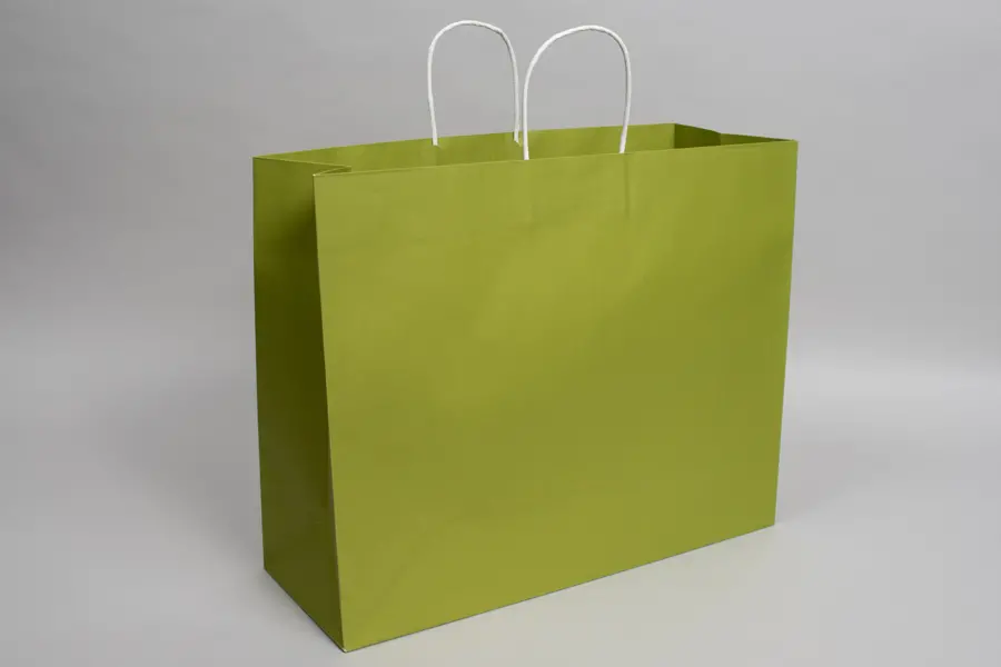 16W x 6D x 13H, Midtown Matte Colored Upscale Turn Top J Handle Bags, Aloe Green