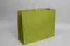 16W x 6D x 13H, Midtown Matte Colored Upscale Turn Top J Handle Bags, Aloe Green