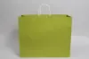 16W x 6D x 13H, Midtown Matte Colored Upscale Turn Top J Handle Bags, Aloe Green