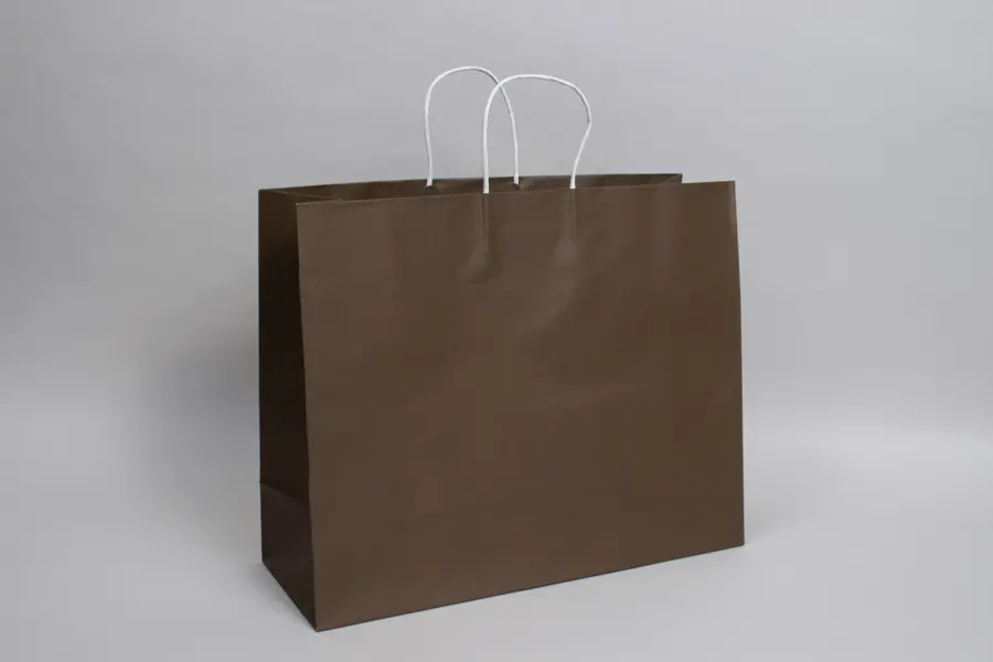 16W x 6D x 13H, Midtown Matte Colored Upscale Turn Top J Handle Bags, Coco Brown