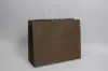 16W x 6D x 13H, Midtown Matte Colored Upscale Turn Top J Handle Bags, Coco Brown