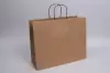 16W x 6D x 13H, Brown Kraft Paper Bags with Twisted Paper Handle