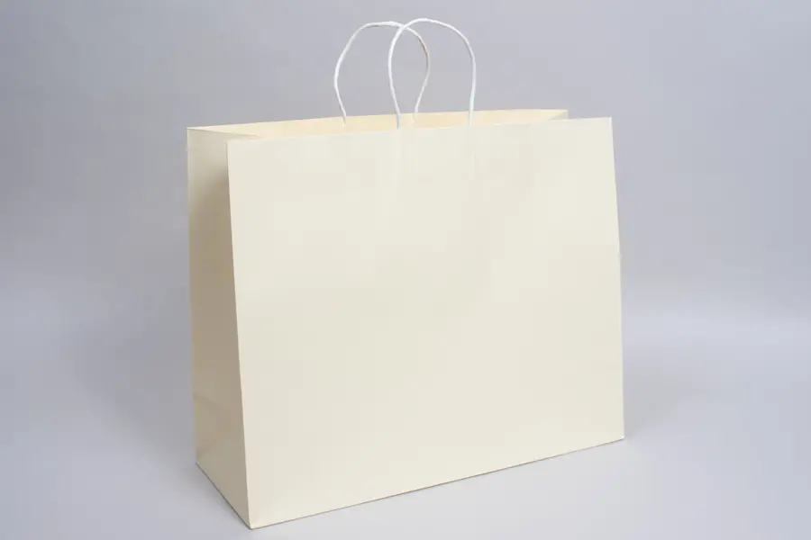 16W x 6D x 13H, Midtown Matte Colored Upscale Turn Top J Handle Bags, Pearl Cream