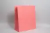 16W x 7D x 19H, Midtown Matte Colored Upscale Turn Top J Handle Bags, Coral Chiffon