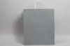 16W x 7D x 19H, Midtown Matte Colored Upscale Turn Top J Handle Bags, Tarnished Grey