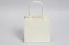 6W x 4D x 6H, Midtown Matte Colored Upscale Turn Top J Handle Bags, Pearl Cream