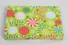 4-5/8L x 3-3/8W x 5/8H, Pop-Up Gift Card Boxes, Peppermint Party